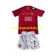Manchester United Voetbalshirt Cristiano Ronaldo 7 Champion League 2007 Retro Kleuters/Kids Thuis Tenue Korte Mouw