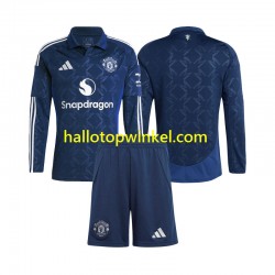 Manchester United Voetbalshirt Kleuters/Kids Thuis Tenue 2024-2025 Lange Mouw