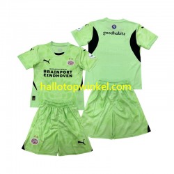 PSV Eindhoven Voetbalshirt Doelman Kleuters/Kids Uit Tenue 2024-2025 Korte Mouw