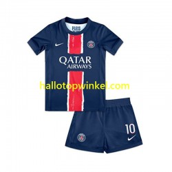 Paris Saint-Germain Voetbalshirt Ousmane Dembele 10 Kleuters/Kids Thuis Tenue 2024-2025 Korte Mouw