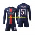Paris Saint-Germain Voetbalshirt Pacho 51 Kleuters/Kids Thuis Tenue 2024-2025 Lange Mouw