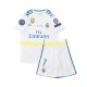 Real Madrid Voetbalshirt Cristiano Ronaldo 7 2017 Retro Kleuters/Kids Thuis Tenue Korte Mouw