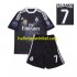 Real Madrid Voetbalshirt Cristiano Ronaldo 7 2014 Retro Kleuters/Kids Derde Tenue Korte Mouw