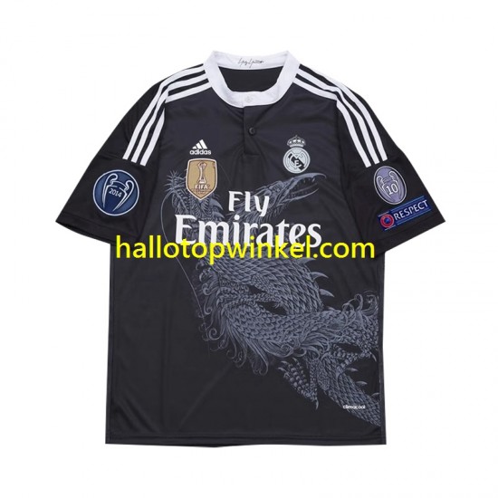 Real Madrid Voetbalshirt Cristiano Ronaldo 7 2014 Retro Heren Derde Tenue Korte Mouw