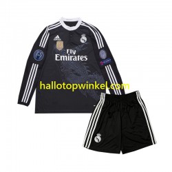 Real Madrid Voetbalshirt 2014 Retro Kleuters/Kids Derde Tenue Lange Mouw