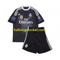 Real Madrid Voetbalshirt 2014 Retro Kleuters/Kids Derde Tenue Korte Mouw