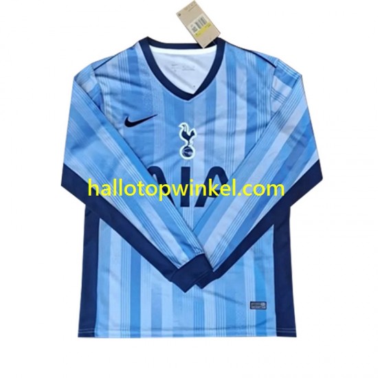 Voetbalshirt Tottenham Spurs Heren Uit Tenue 2024-2025 Lange Mouw
