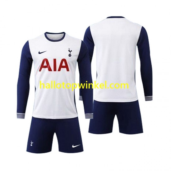 Voetbalshirt Tottenham Spurs Kleuters/Kids Thuis Tenue 2024-2025 Lange Mouw
