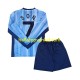 Voetbalshirt Tottenham Spurs Son 7 Kleuters/Kids Uit Tenue 2024-2025 Lange Mouw