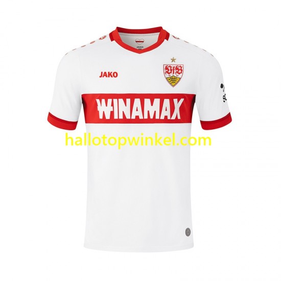 VfB Stuttgart Voetbalshirt Heren Thuis Tenue 2024-2025 Korte Mouw