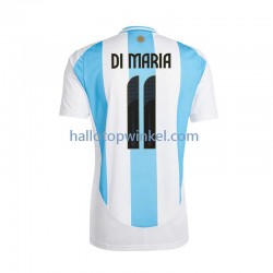 Argentinië Voetbalshirt Di Maria 11 Heren Thuis Tenue 2024 Korte Mouw