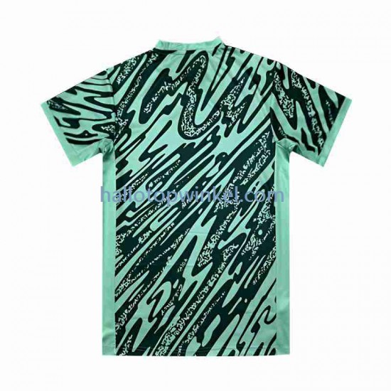 Brazilië Voetbalshirt Doelman Heren Derde Tenue 2024 Korte Mouw