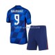 Kroatië Voetbalshirt Andrej Kramaric 9 Kleuters/Kids Uit Tenue Euro 2024 Korte Mouw