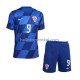 Kroatië Voetbalshirt Andrej Kramaric 9 Kleuters/Kids Uit Tenue Euro 2024 Korte Mouw
