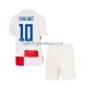 Kroatië Voetbalshirt Modrić 10 Kleuters/Kids Thuis Tenue Euro 2024 Korte Mouw