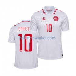 Denemarken Voetbalshirt Eriksen 10 Heren Uit Tenue Euro 2024 Korte Mouw