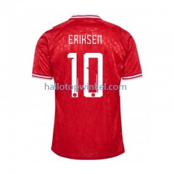 Denemarken Voetbalshirt Eriksen 10 Heren Thuis Tenue Euro 2024 Korte Mouw