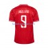 Denemarken Voetbalshirt Hojlund 9 Heren Thuis Tenue Euro 2024 Korte Mouw