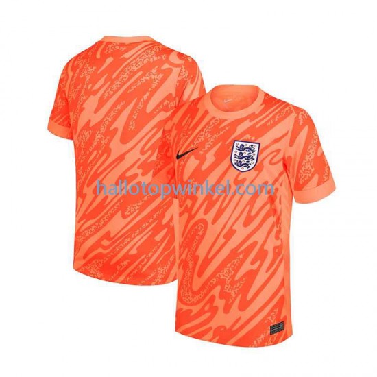 Engeland Voetbalshirt Doelman Heren Thuis Tenue Euro 2024 Korte Mouw