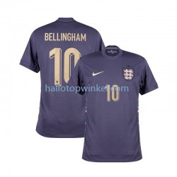 Engeland Voetbalshirt Jude Bellingham 10 Heren Uit Tenue Euro 2024 Korte Mouw