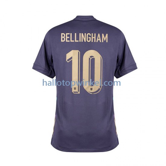Engeland Voetbalshirt Jude Bellingham 10 Heren Uit Tenue Euro 2024 Korte Mouw