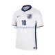 Engeland Voetbalshirt Jude Bellingham 10 Heren Thuis Tenue Euro 2024 Korte Mouw
