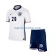 Engeland Voetbalshirt Phil Foden 20 Kleuters/Kids Thuis Tenue Euro 2024 Korte Mouw