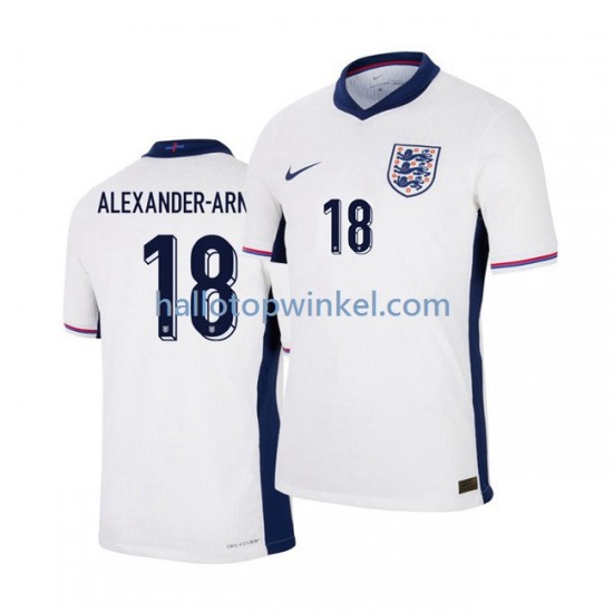 Engeland Voetbalshirt Trent Alexander-Arnold 18 Heren Thuis Tenue Euro 2024 Korte Mouw