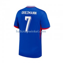 Frankrijk Voetbalshirt Antoine Griezmann 7 Heren Thuis Tenue Euro 2024 Korte Mouw
