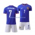 Frankrijk Voetbalshirt Antoine Griezmann 7 Kleuters/Kids Thuis Tenue Euro 2024 Korte Mouw