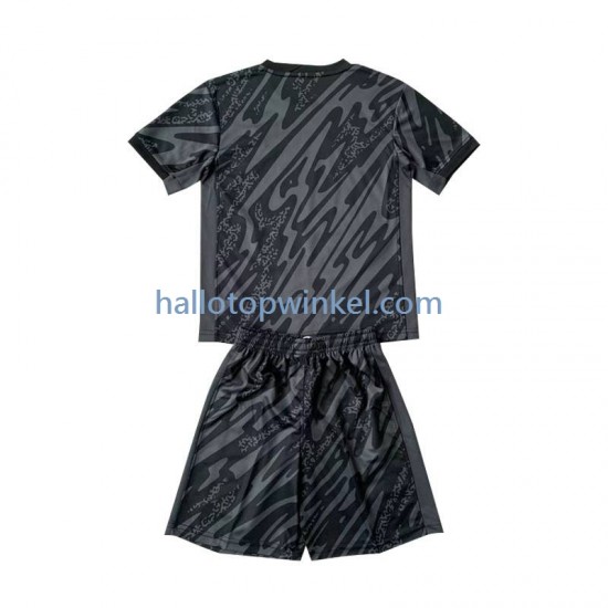 Frankrijk Voetbalshirt Doelman Kleuters/Kids Uit Tenue Euro 2024 Korte Mouw