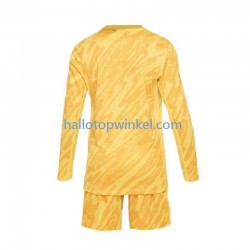 Frankrijk Voetbalshirt Doelman Kleuters/Kids Thuis Tenue Euro 2024 Lange Mouw