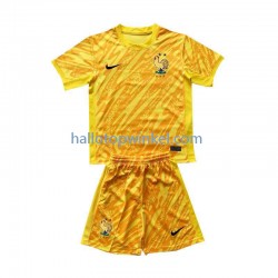 Frankrijk Voetbalshirt Doelman Kleuters/Kids Thuis Tenue Euro 2024 Korte Mouw