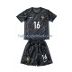 Frankrijk Voetbalshirt Mike Maignan 16 Doelman Kleuters/Kids Uit Tenue Euro 2024 Korte Mouw