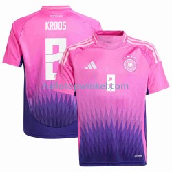 Duitsland Voetbalshirt Toni Kroos Heren Uit Tenue Euro 2024 Korte Mouw