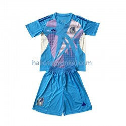 Mexico Voetbalshirt Doelman Kleuters/Kids Derde Tenue 2024 Korte Mouw
