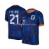 Nederland Voetbalshirt Frenkie de Jong 21 Heren Uit Tenue Euro 2024 Korte Mouw