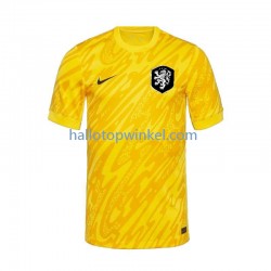 Nederland Voetbalshirt Doelman Heren Uit Tenue Euro 2024 Korte Mouw