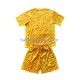 Nederland Voetbalshirt Doelman Kleuters/Kids Uit Tenue Euro 2024 Korte Mouw