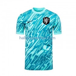 Nederland Voetbalshirt Doelman Heren Derde Tenue Euro 2024 Korte Mouw