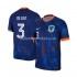 Nederland Voetbalshirt Matthijs de Ligt 3 Heren Uit Tenue Euro 2024 Korte Mouw