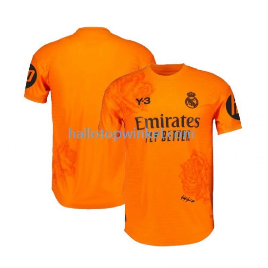 Real Madrid Voetbalshirt Y3 Doelman Heren Derde Tenue 2023-2024 Korte Mouw