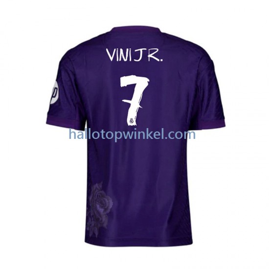 Real Madrid Voetbalshirt Vinicius Junior 7 Y-3 Heren Vierde Tenue 2023-2024 Korte Mouw