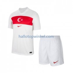 Turkije Voetbalshirt Kleuters/Kids Thuis Tenue Euro 2024 Korte Mouw