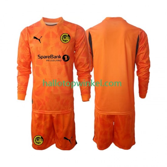 FK Bodø/Glimt Voetbalshirt Doelman Kleuters/Kids Uit Tenue 2025 Lange Mouw