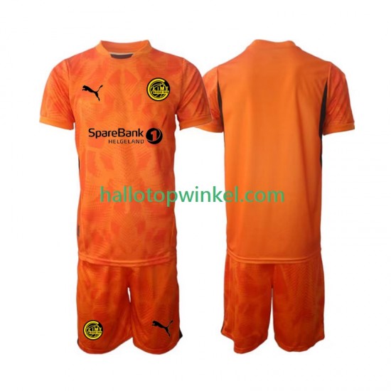 FK Bodø/Glimt Voetbalshirt Doelman Kleuters/Kids Uit Tenue 2025 Korte Mouw