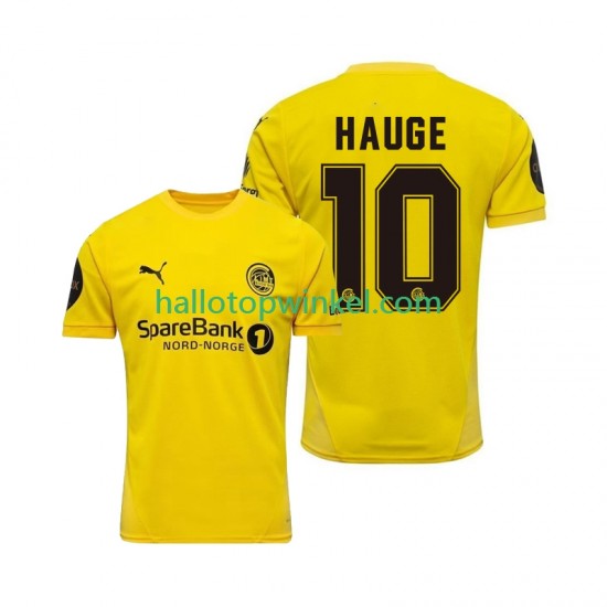 FK Bodø/Glimt Voetbalshirt Jens Petter Hauge 10 Heren Thuis Tenue 2025 Korte Mouw