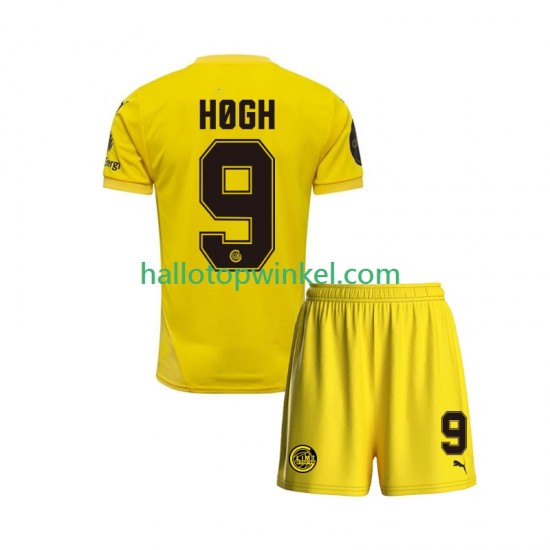 FK Bodø/Glimt Voetbalshirt Kasper Hogh 9 Kleuters/Kids Thuis Tenue 2025 Korte Mouw