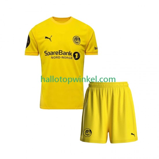 FK Bodø/Glimt Voetbalshirt Kleuters/Kids Thuis Tenue 2025 Korte Mouw