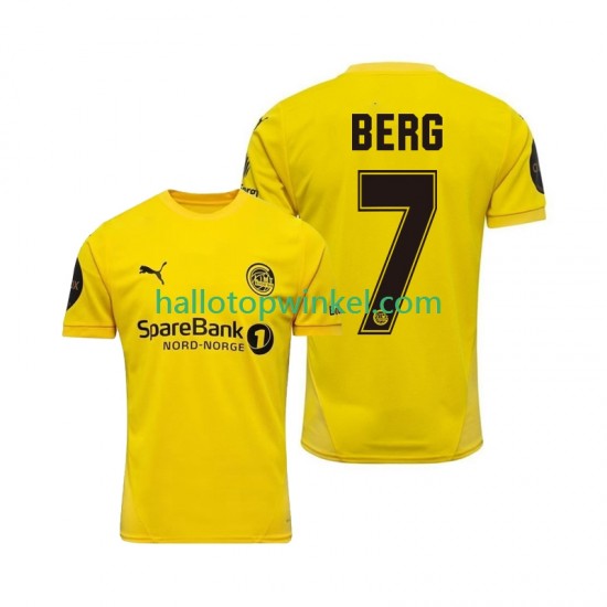 FK Bodø/Glimt Voetbalshirt Patrick Berg 7 Heren Thuis Tenue 2025 Korte Mouw
